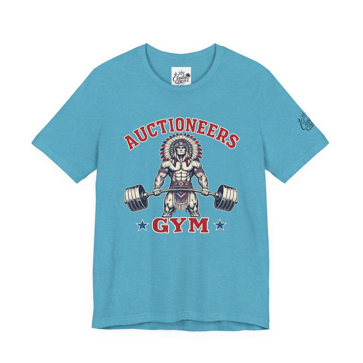 "Auctioneer Gym" Unisex Jersey Short Sleeve Tee