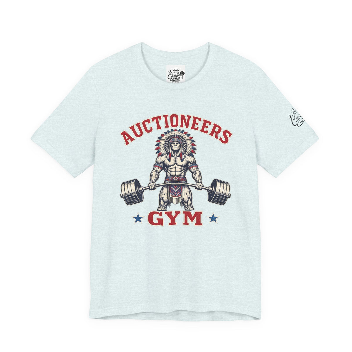 "Auctioneer Gym" Unisex Jersey Short Sleeve Tee