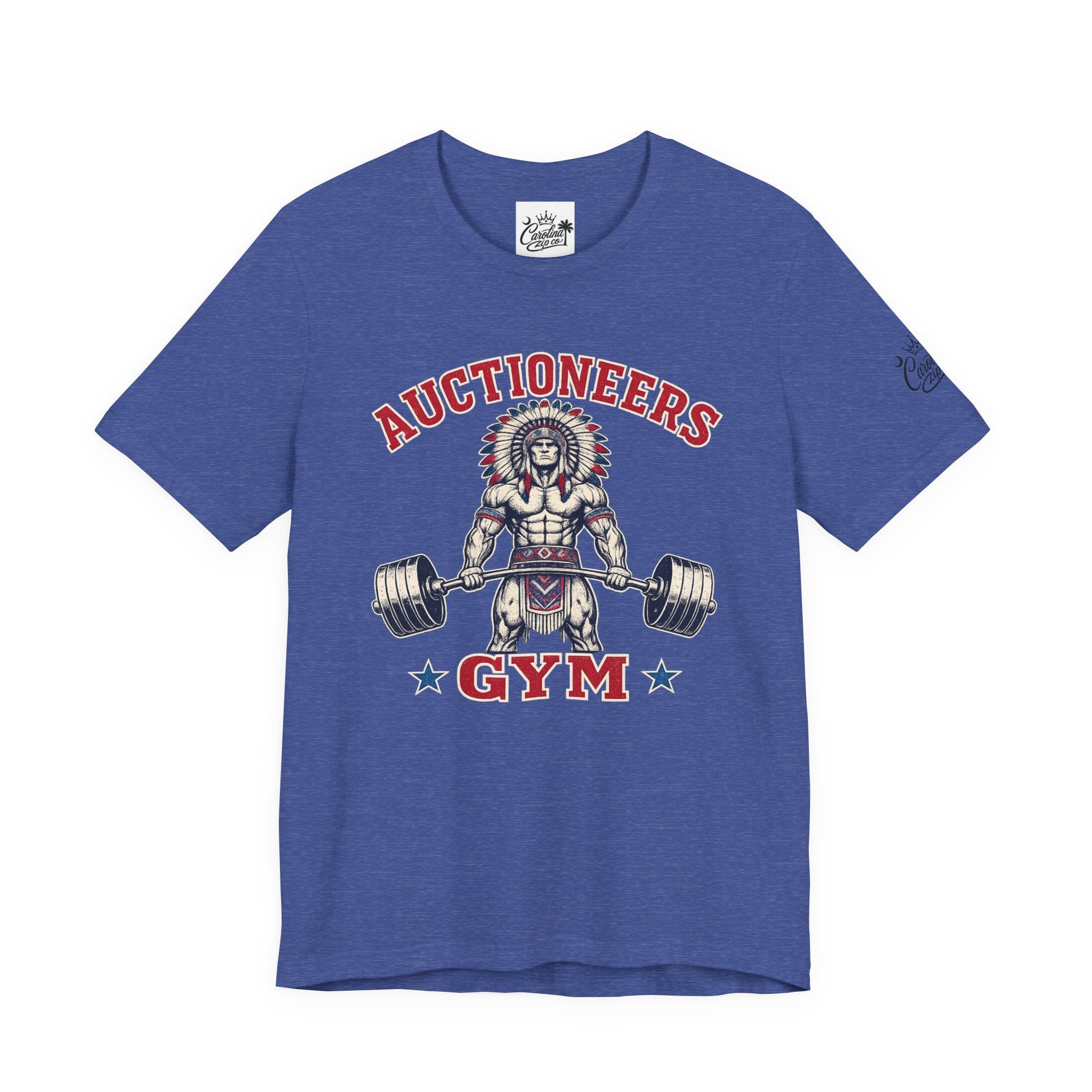 "Auctioneer Gym" Unisex Jersey Short Sleeve Tee