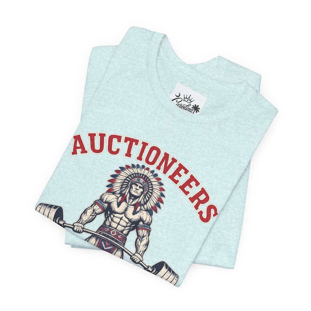 "Auctioneer Gym" Unisex Jersey Short Sleeve Tee