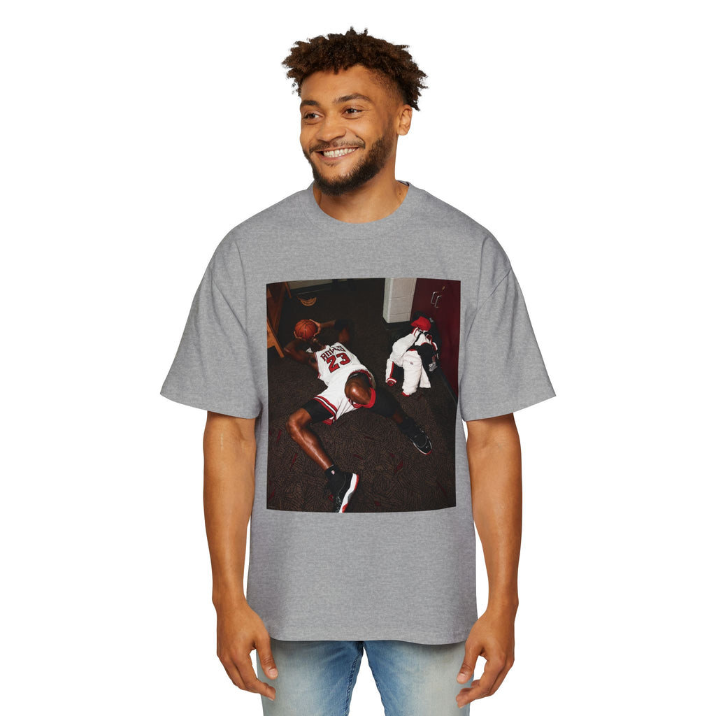 1996 Chicago Bulls NBA Championship Men's Heavy Oversized Tee