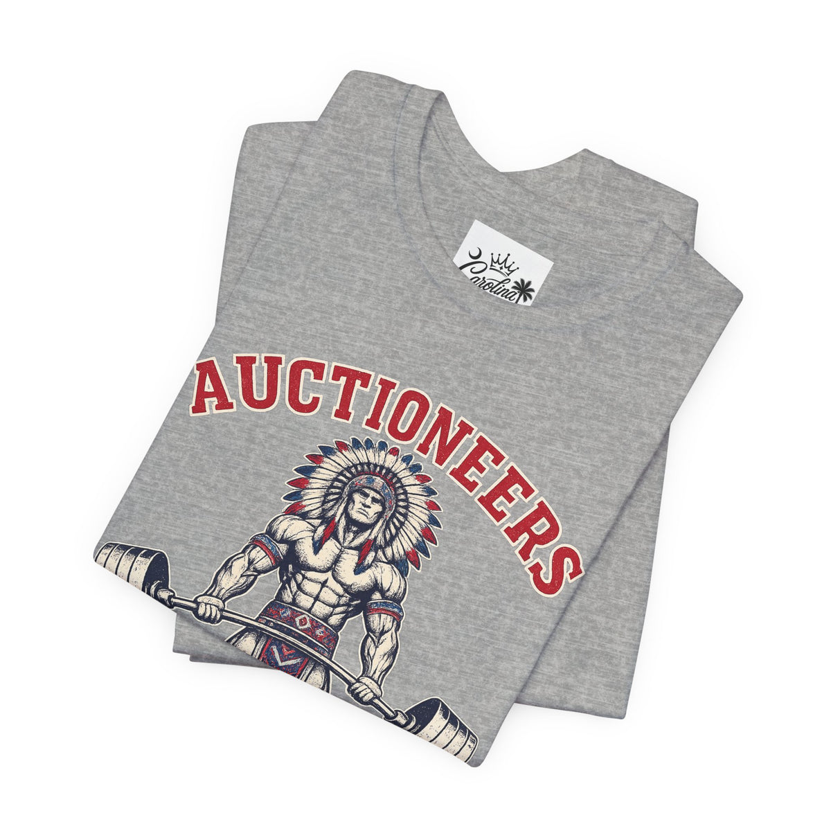 "Auctioneer Gym" Unisex Jersey Short Sleeve Tee
