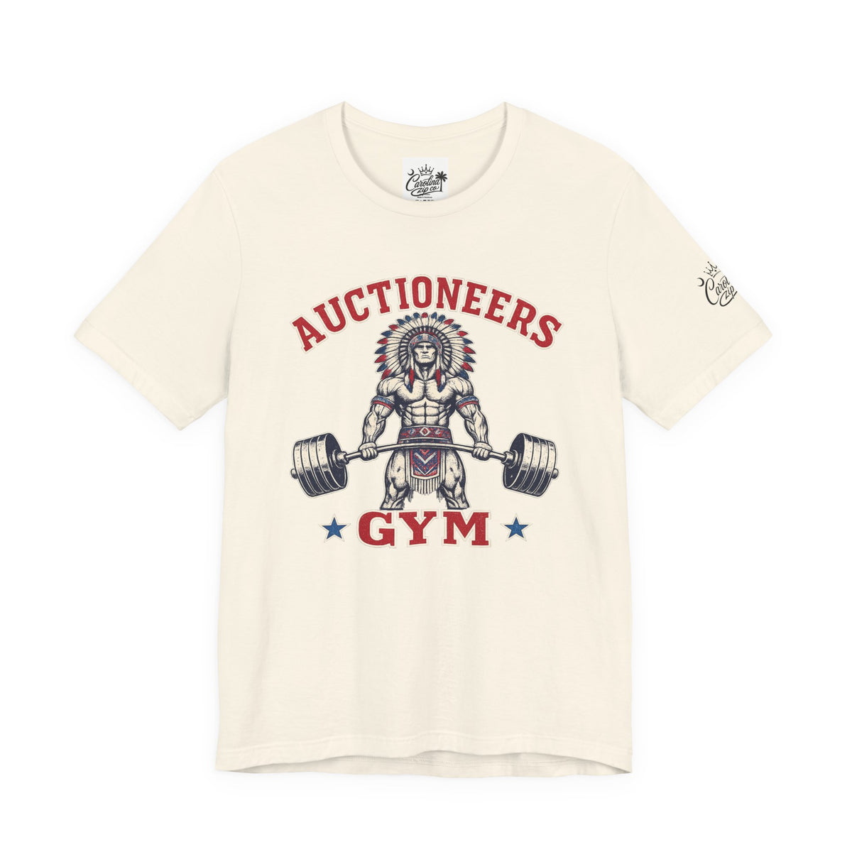 "Auctioneer Gym" Unisex Jersey Short Sleeve Tee