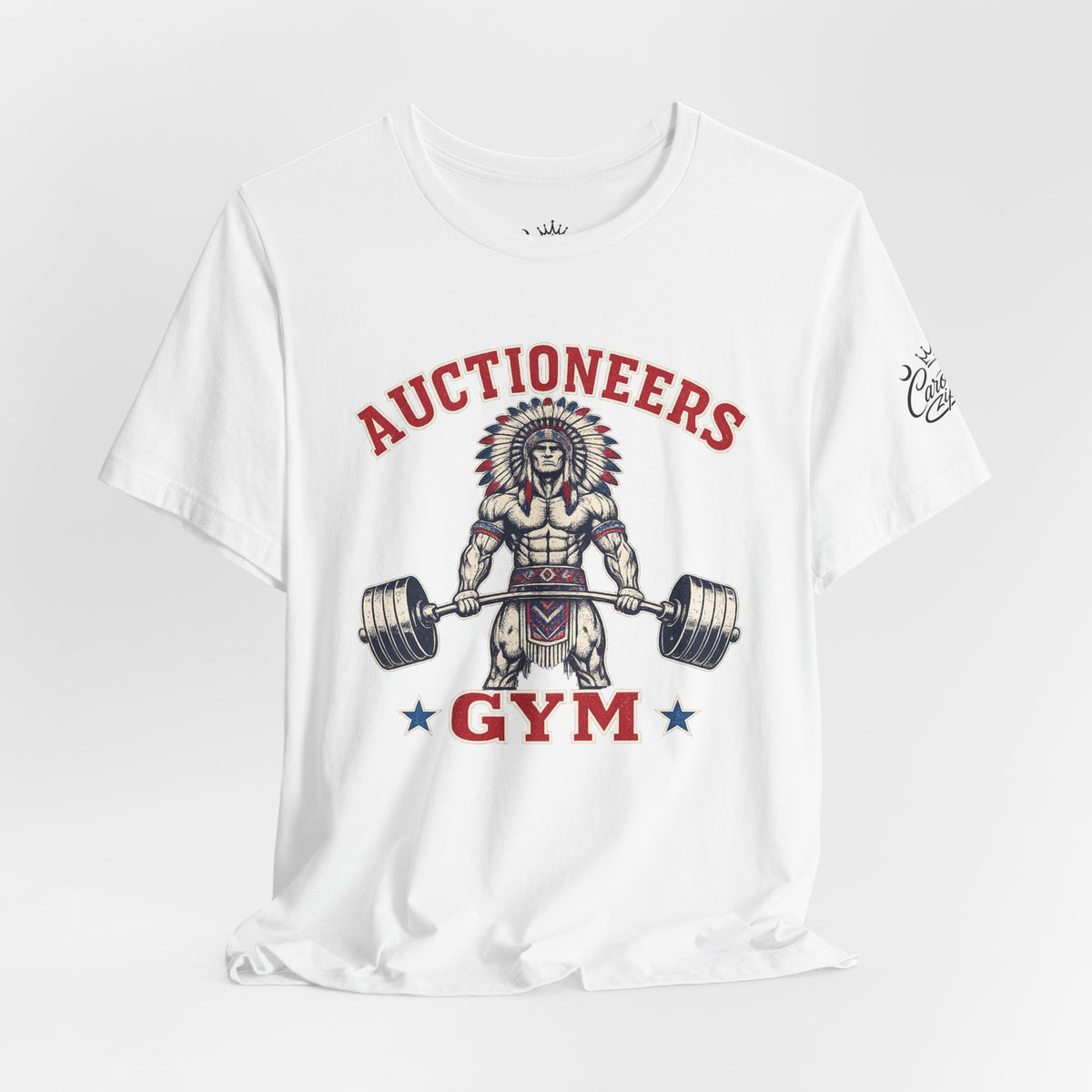 "Auctioneer Gym" Unisex Jersey Short Sleeve Tee