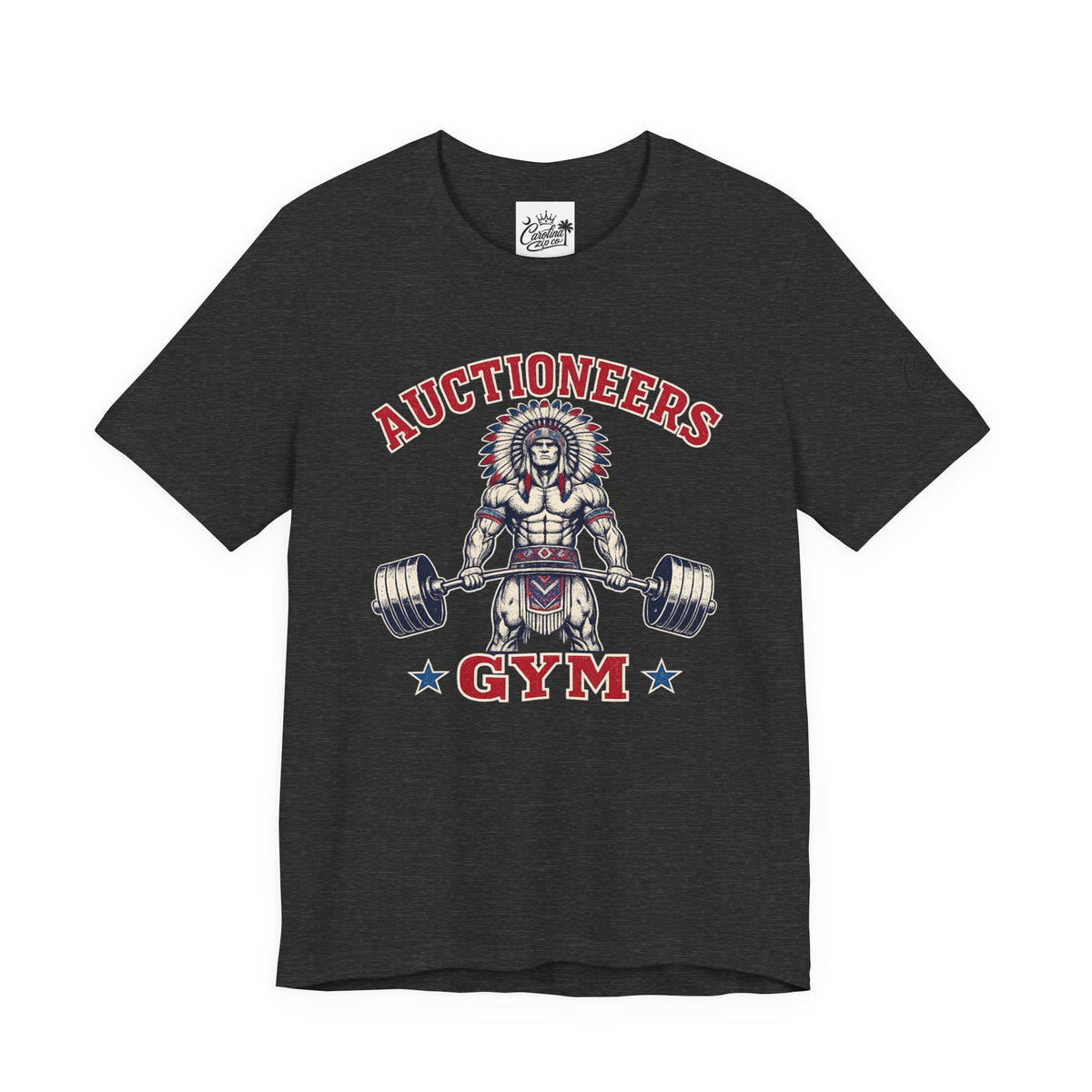"Auctioneer Gym" Unisex Jersey Short Sleeve Tee