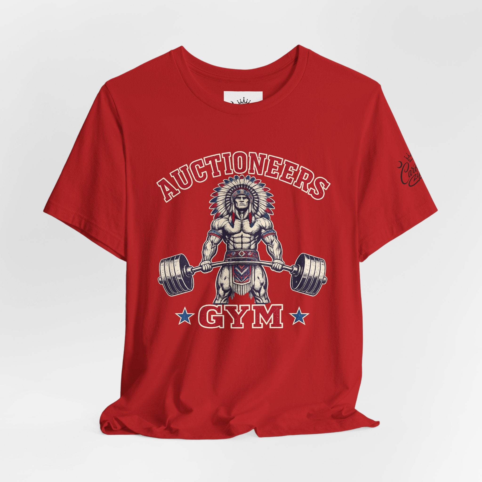 "Auctioneer Gym" Unisex Jersey Short Sleeve Tee