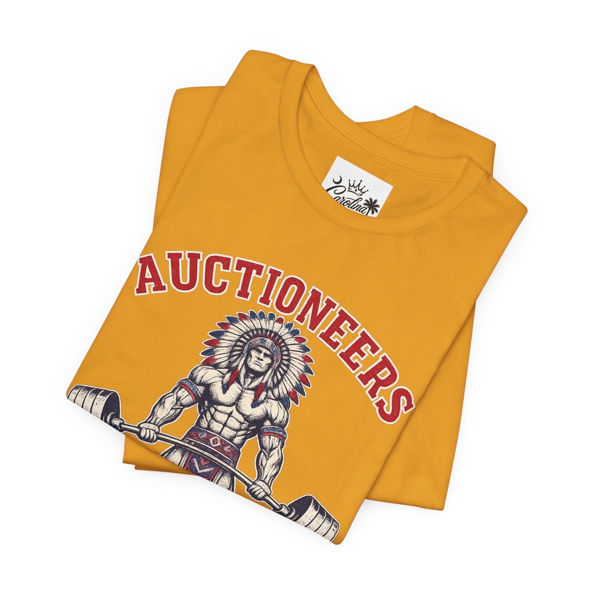 "Auctioneer Gym" Unisex Jersey Short Sleeve Tee