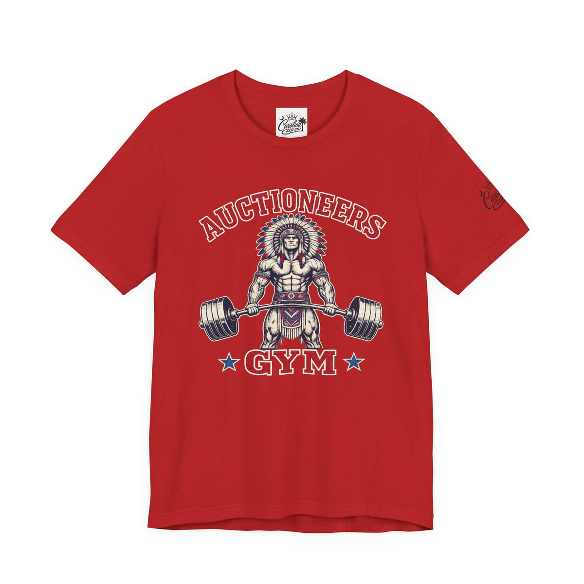 "Auctioneer Gym" Unisex Jersey Short Sleeve Tee