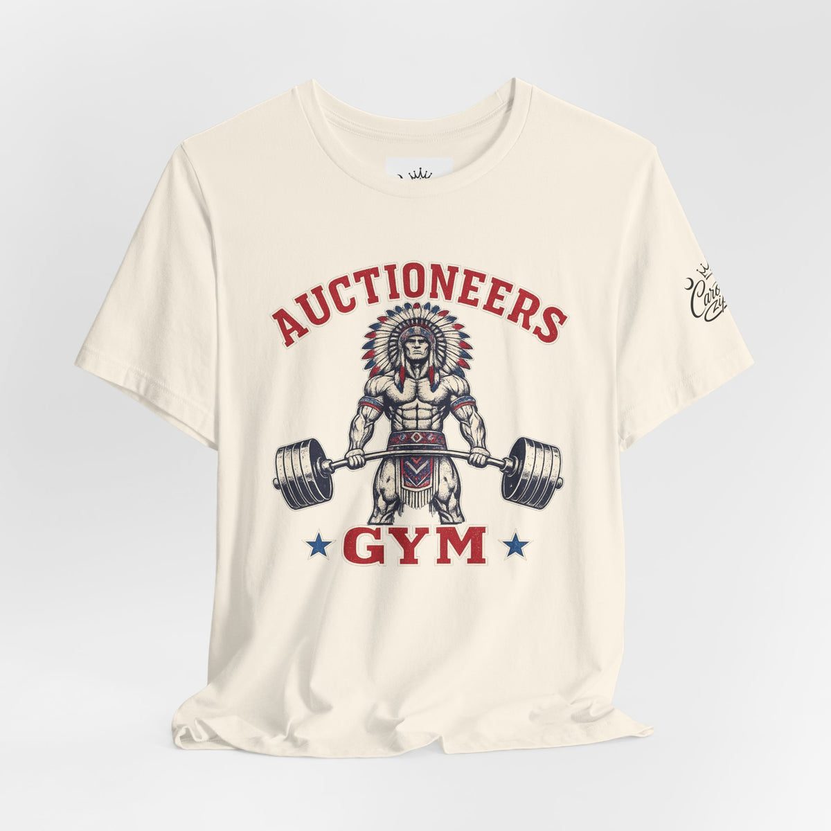 "Auctioneer Gym" Unisex Jersey Short Sleeve Tee