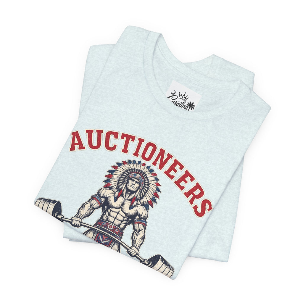 "Auctioneer Gym" Unisex Jersey Short Sleeve Tee