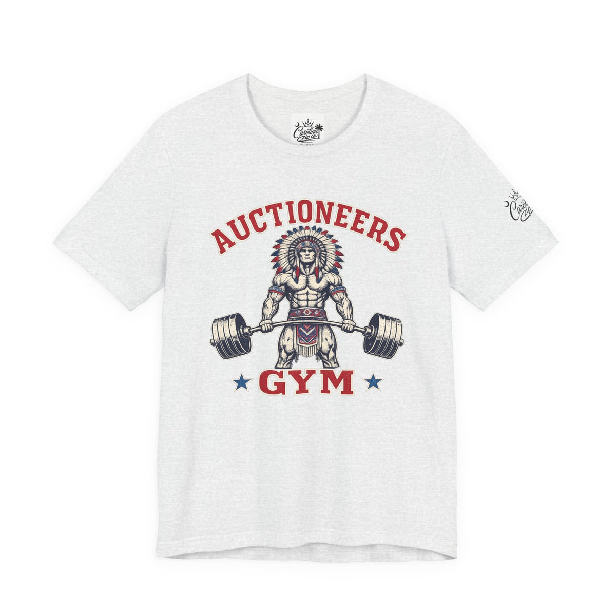 "Auctioneer Gym" Unisex Jersey Short Sleeve Tee