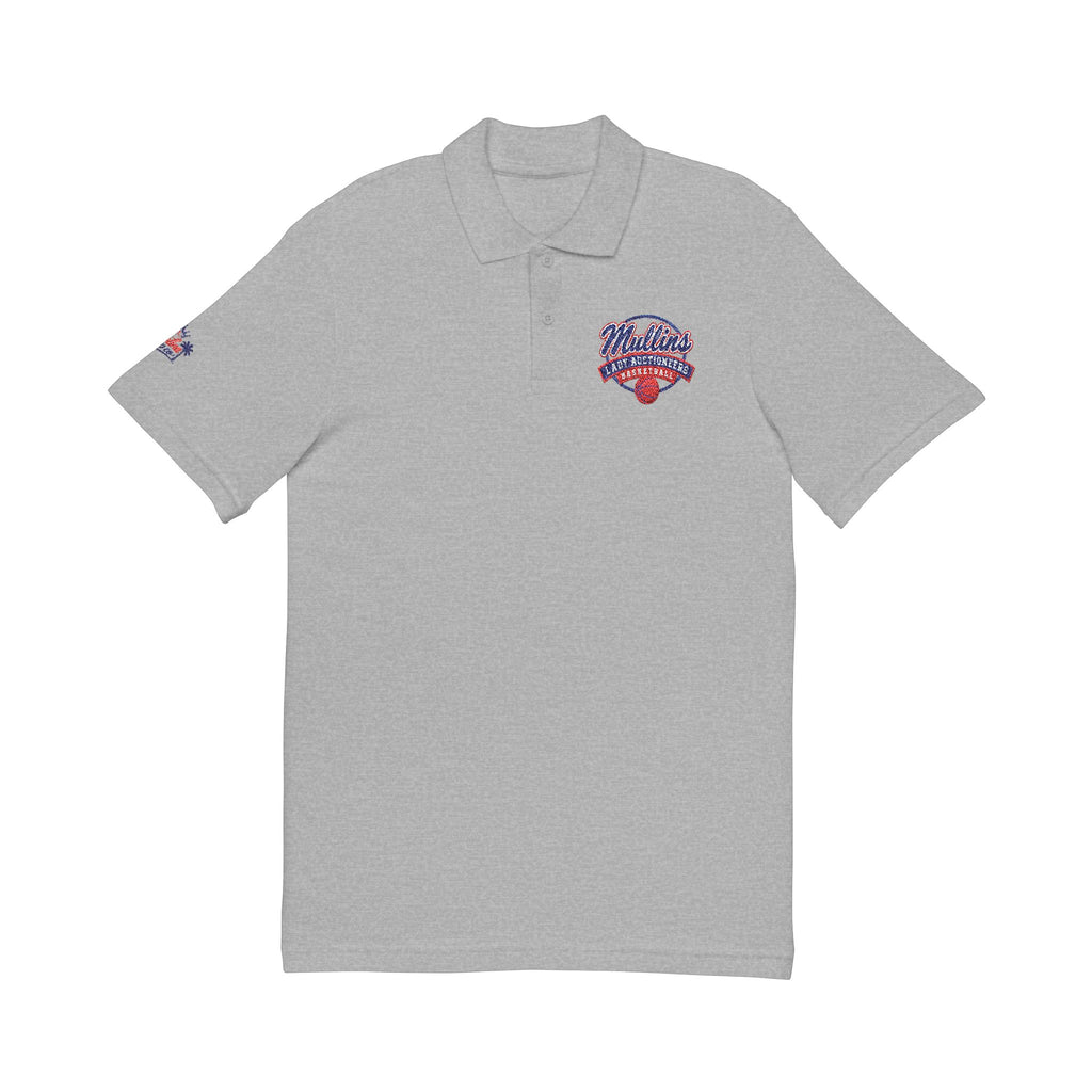 Lady Auctioneers Basketball Unisex Pique Polo Shirt (Embroidery)