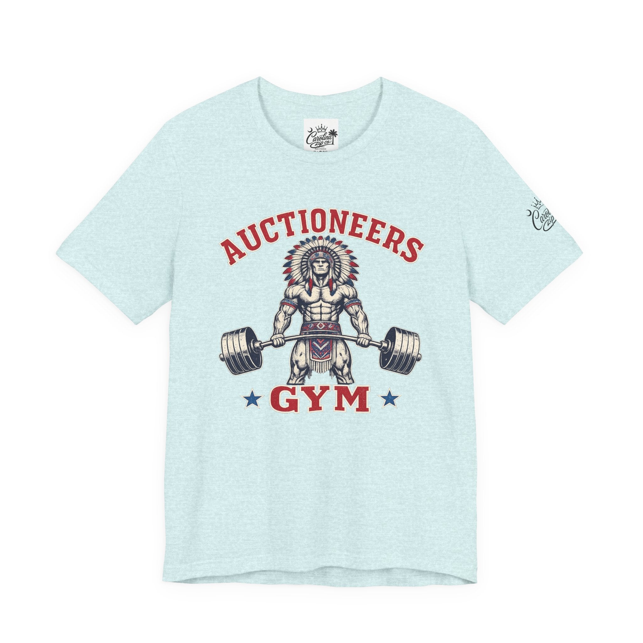 "Auctioneer Gym" Unisex Jersey Short Sleeve Tee
