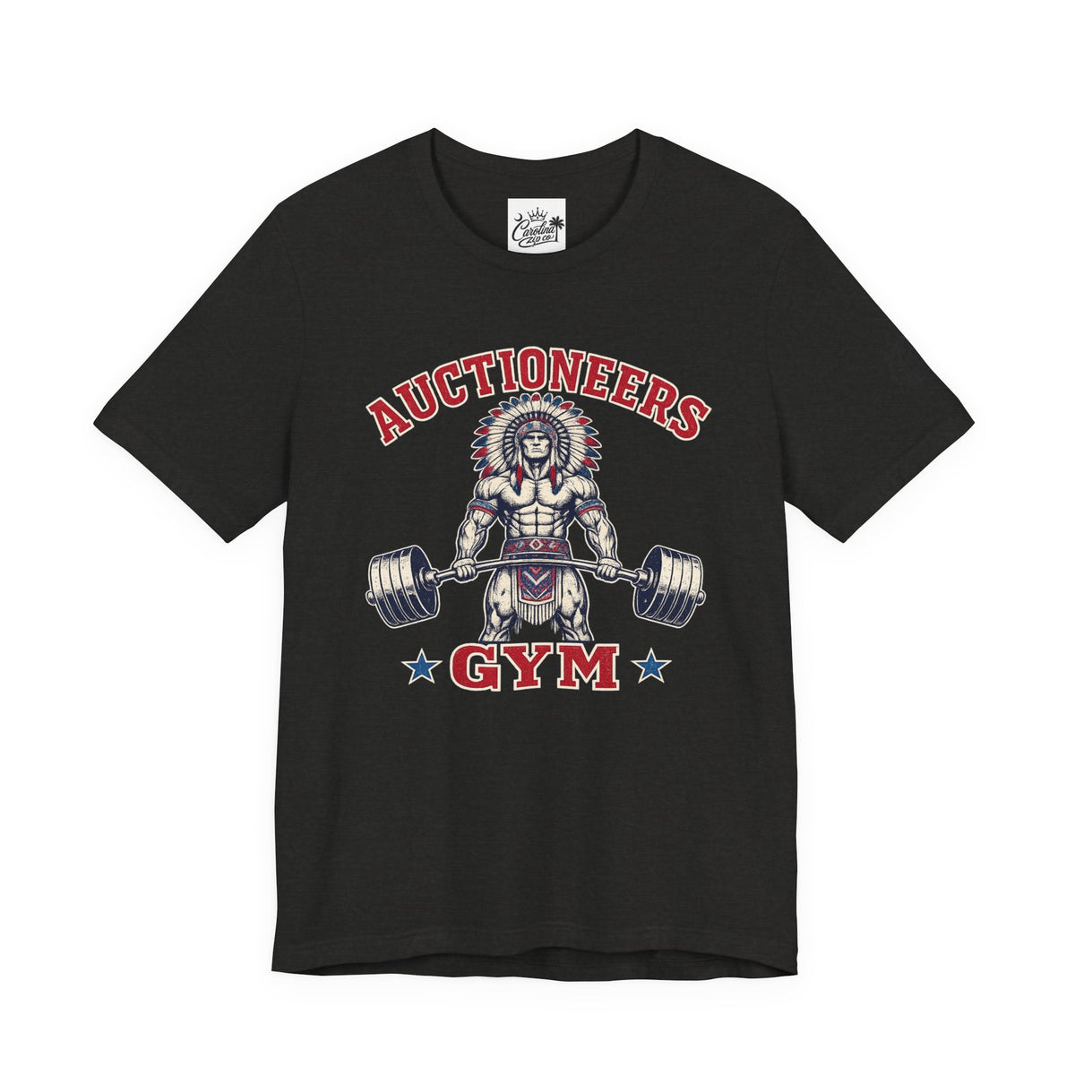 "Auctioneer Gym" Unisex Jersey Short Sleeve Tee