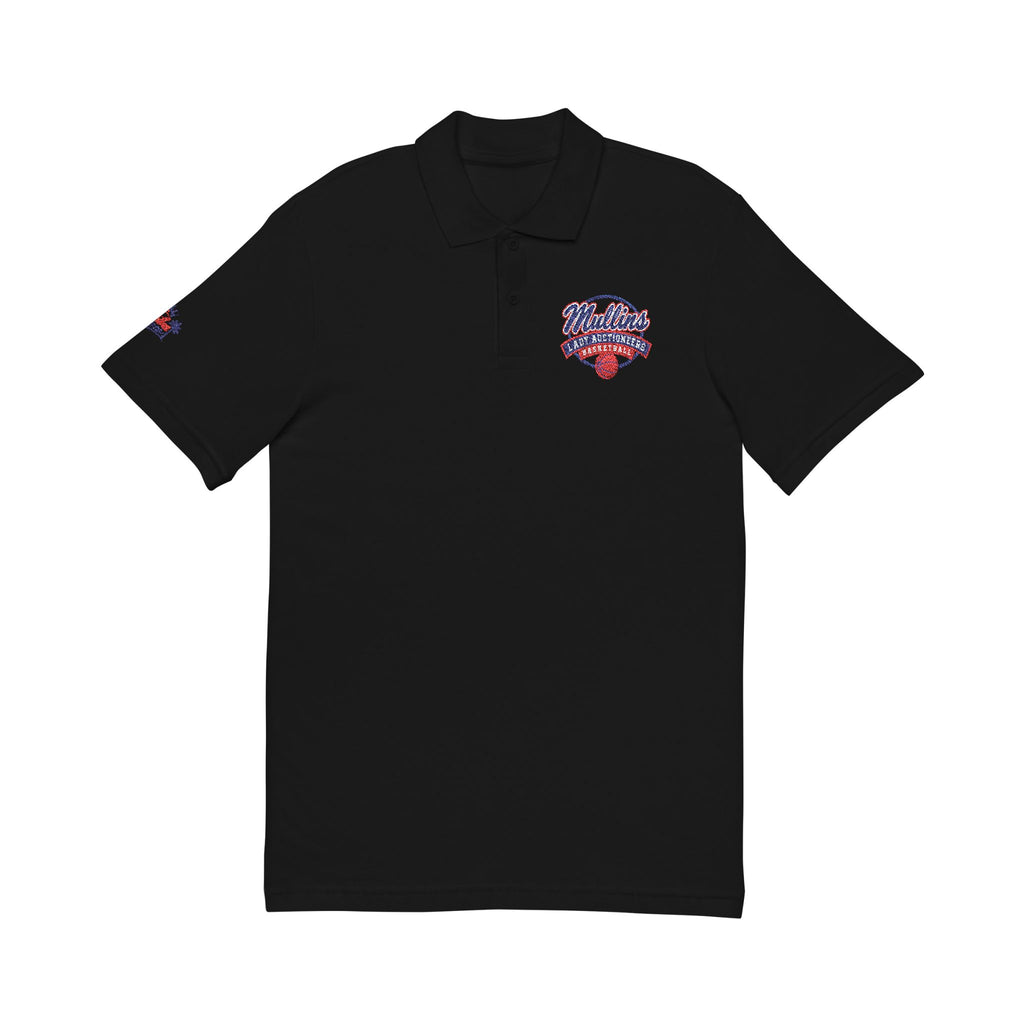 Lady Auctioneers Basketball Unisex Pique Polo Shirt (Embroidery)
