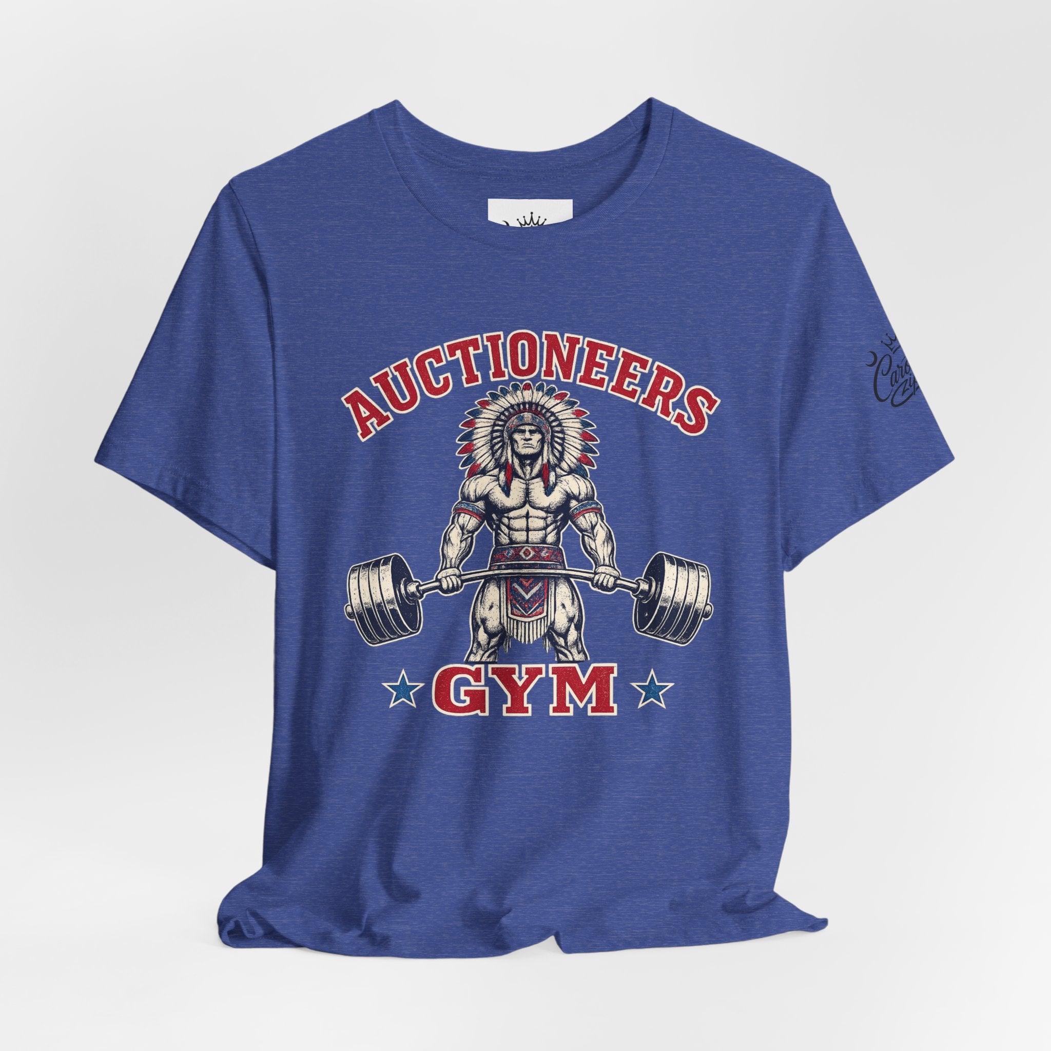 "Auctioneer Gym" Unisex Jersey Short Sleeve Tee