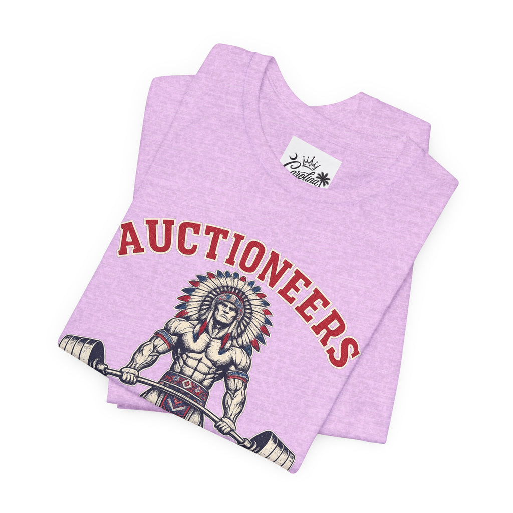 "Auctioneer Gym" Unisex Jersey Short Sleeve Tee