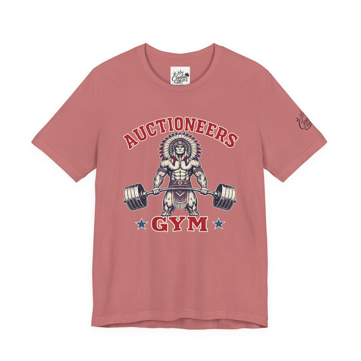"Auctioneer Gym" Unisex Jersey Short Sleeve Tee