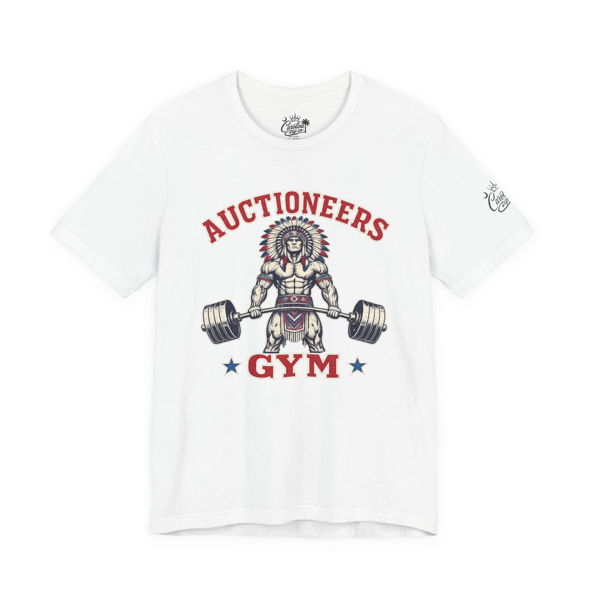 "Auctioneer Gym" Unisex Jersey Short Sleeve Tee