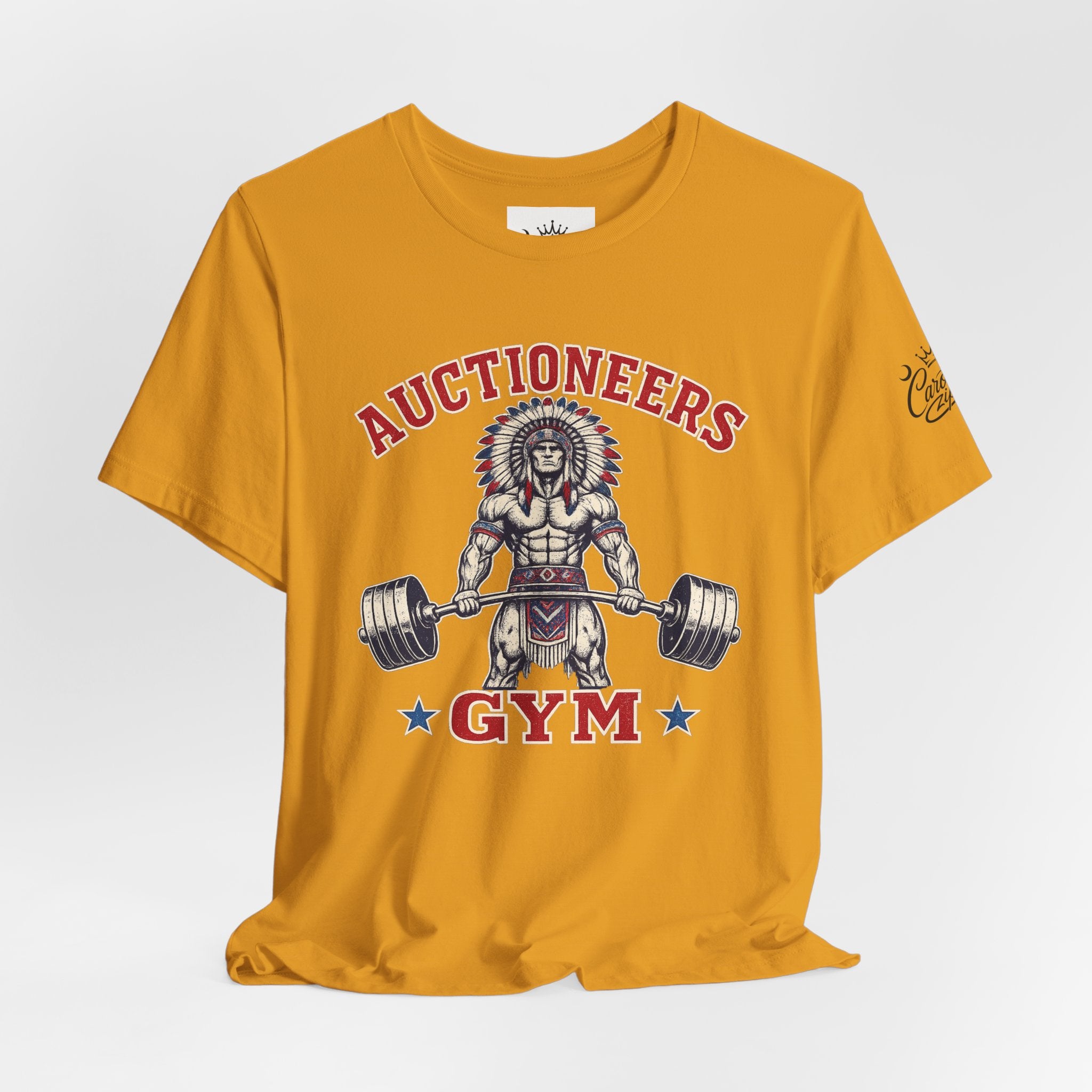 "Auctioneer Gym" Unisex Jersey Short Sleeve Tee