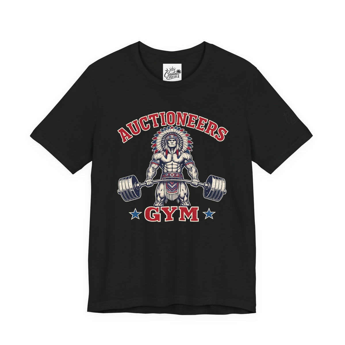 "Auctioneer Gym" Unisex Jersey Short Sleeve Tee