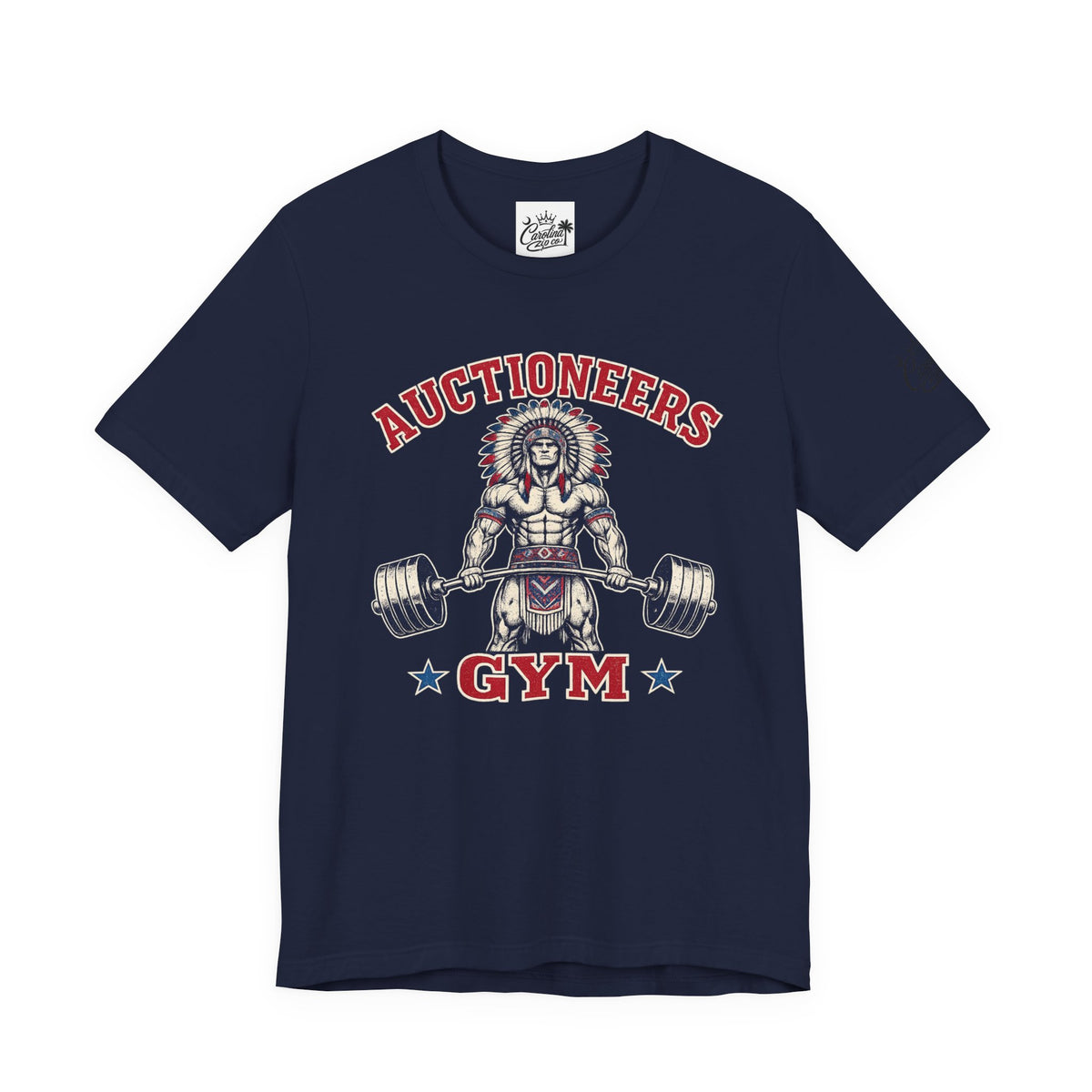 "Auctioneer Gym" Unisex Jersey Short Sleeve Tee