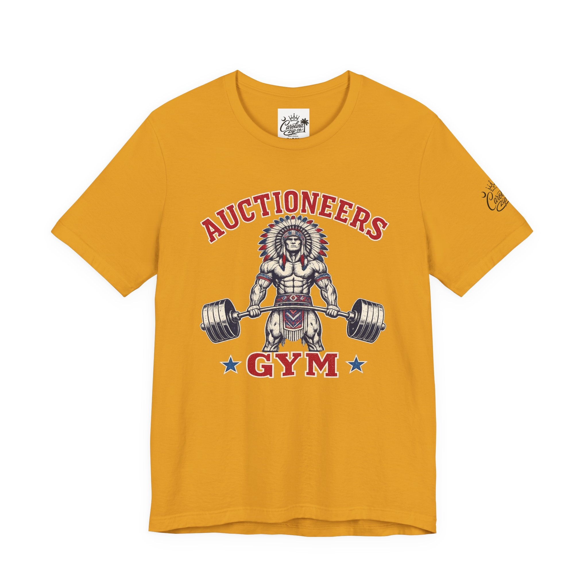 "Auctioneer Gym" Unisex Jersey Short Sleeve Tee