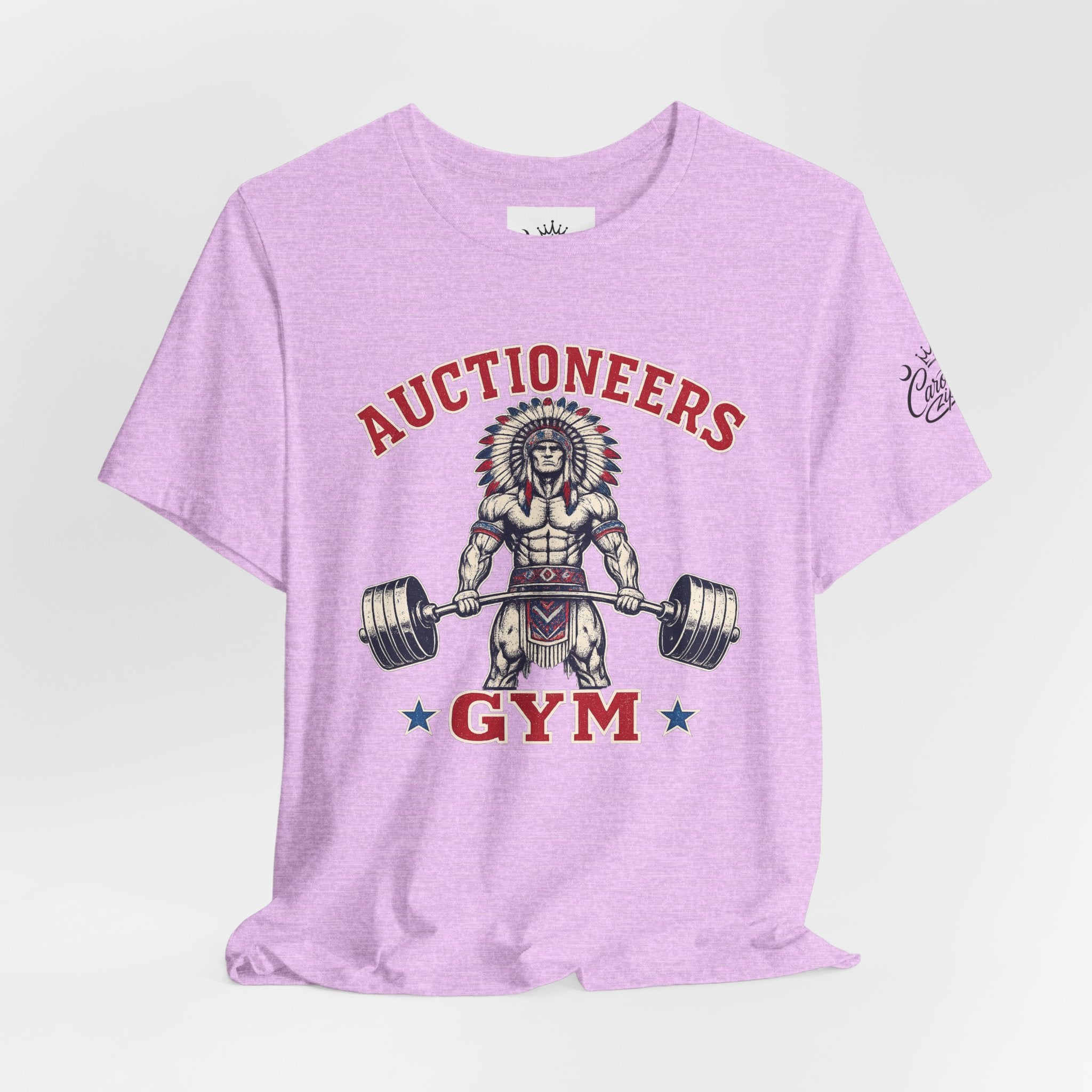 "Auctioneer Gym" Unisex Jersey Short Sleeve Tee
