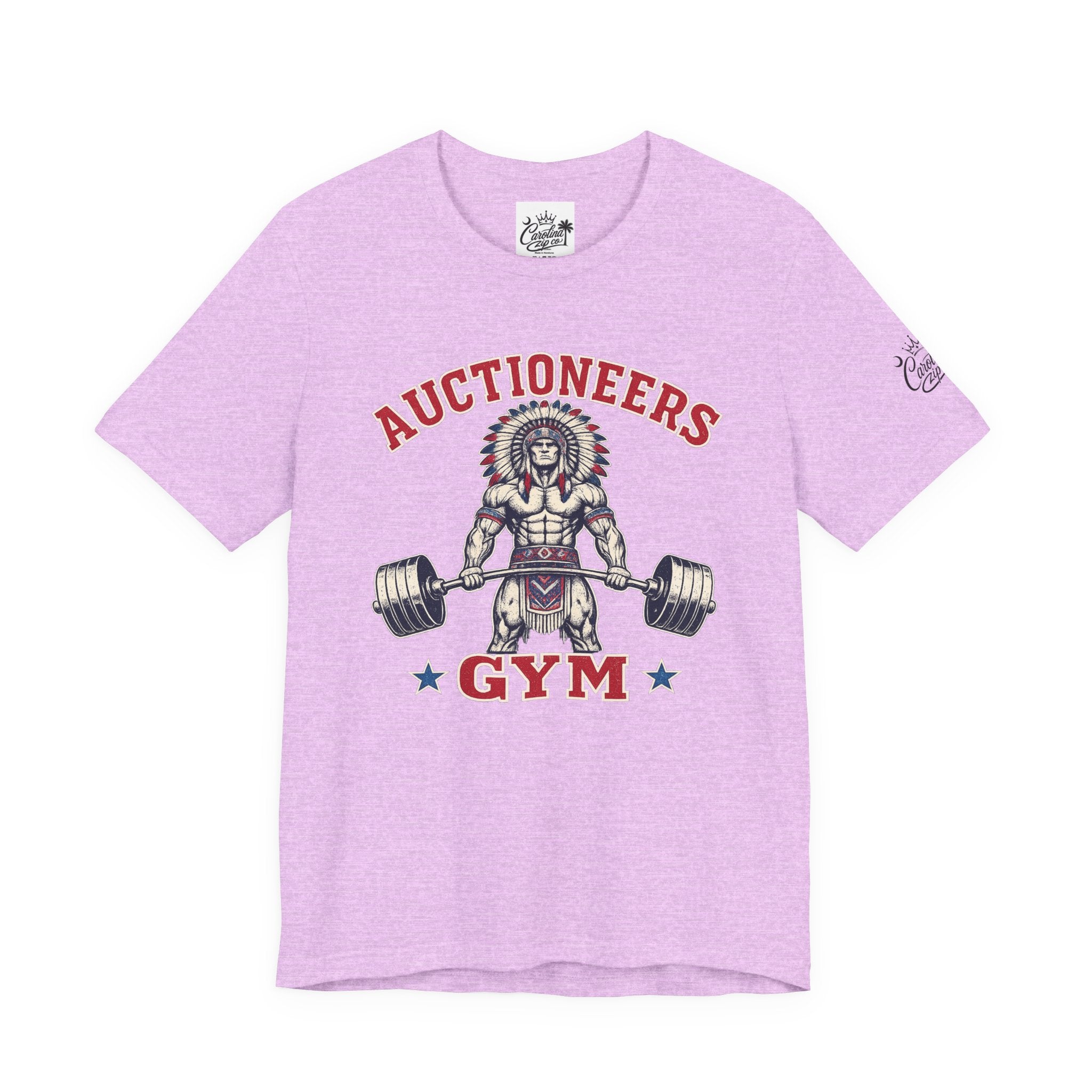 "Auctioneer Gym" Unisex Jersey Short Sleeve Tee