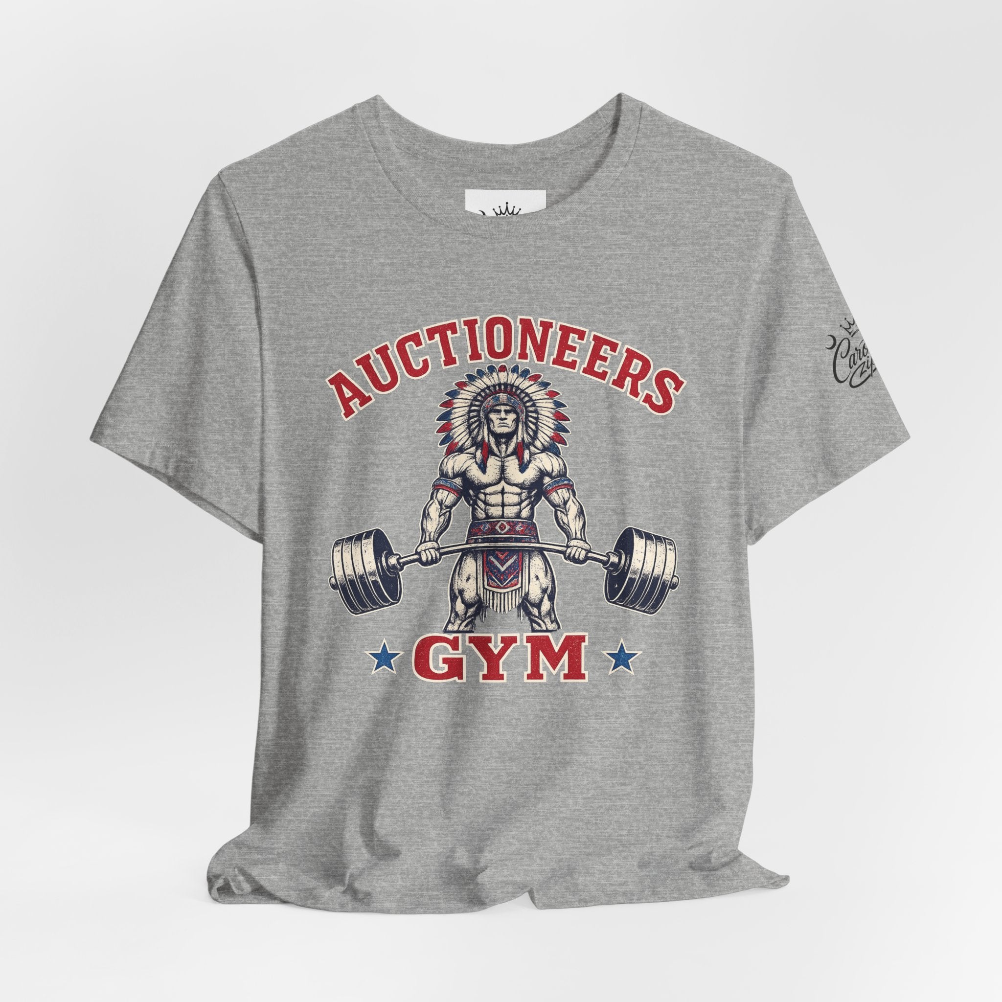 "Auctioneer Gym" Unisex Jersey Short Sleeve Tee